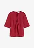 Bluse i glinsende sateng, bonprix