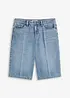 Jeansbermuda Mid Waist, Low Stretch, bonprix