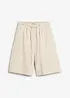 Bermudashorts i lett viskosemiks, bonprix