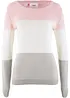 Genser med colorblocking, bonprix