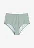 High Waist-bikinitruse med regulerbar linning, bonprix