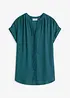 Blusetunika i georgette-materiale, bonprix
