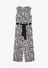 Jumpsuit med trykk, bonprix