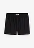 Shorts i viskose med komfortlinning, bonprix