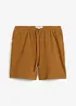 Shorts i strukturmateriale av 100% bomull, bonprix