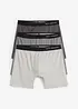 Boxershorts i figurnær modell, middels lengde (3-pack, bonprix