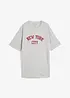 Oversized topp i 100% økologisk bomull, bonprix