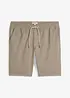 Pull on-bermudashorts i 100% bomull, Regular Fit, bonprix