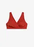 Bustier-bikinioverdel med V-utringning, bonprix