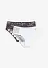 Panty med blonde (2-pack), bonprix