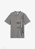 Piké-poloskjorte i ren bomull, Slim Fit, kortermet, bonprix