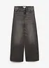 Wide Leg-jeans Mid Waist, bonprix