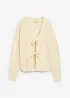 Cardigan med knyting, bonprix