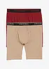 Boksershorts med bomull og lange ben (2-pack), bonprix