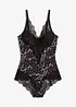 Body med integrert, vattert BH, bonprix