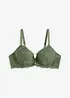 Padded-BH med delikat blonde, bonprix