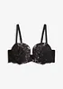 Push up-BH med nydelige blonder, bonprix