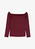 Carmentopp i lett jersey, bonprix