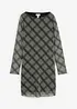 Minikjole i fin mesh, bonprix