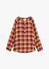 Blusetunika i flanell, bonprix