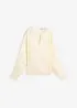 Bluse i viskosemiks med lett glans, bonprix