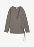 Cardigan i omslagsmodell, bonprix