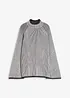 Oversized genser med høy kant i halsen, bonprix