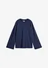 Lang topp i lett materiale, bonprix