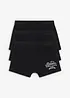 Boksershorts med myk bomull (3-pack), bonprix