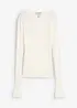 Ribbestrikket topp, bonprix