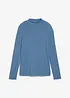 Langermet, ribbet topp, bonprix
