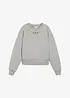 Oversized sweatshirt i bomull, bonprix