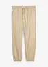 Relaxed Fit pull on-chinos med stretch, Straight, bonprix