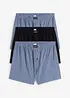Vid boksershorts i bomullsjersey (3-pack), bonprix
