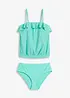 Bandeau-tankini (2-delt sett) med Multiway-stropper, bonprix