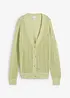 Cardigan med hullmønster, bonprix