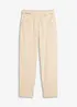 Satengbukse med tapered fit, bonprix