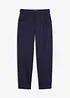 Satengbukse med tapered fit, bonprix