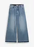Wide Leg-jeans High Waist, cropped, bonprix