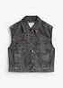 Jeansvest av bomull, bonprix