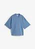 Oversized topp i formstabil, 100% økologisk bomull, bonprix