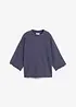 Oversized sweatshirt i myk bomullsmiks, bonprix