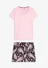 Kort pyjamas i 100% bomull, bonprix