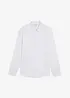 Business-skjorte med stretch og minimønster, Slim Fit, bonprix