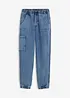 Slip on-cargojeans for barn, Loose Fit, bonprix