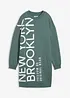 Oversized trikotkjole i myk bomullsmiks, bonprix
