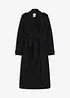 Trenchcoat i ullstil, bonprix