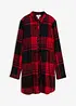 Lang mammabluse i bomullsflanell, bonprix