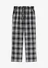 Vevet pyjamasbukse av flanell, bonprix