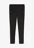 Varmende leggings med refleksdetaljer og mobillomme, bonprix